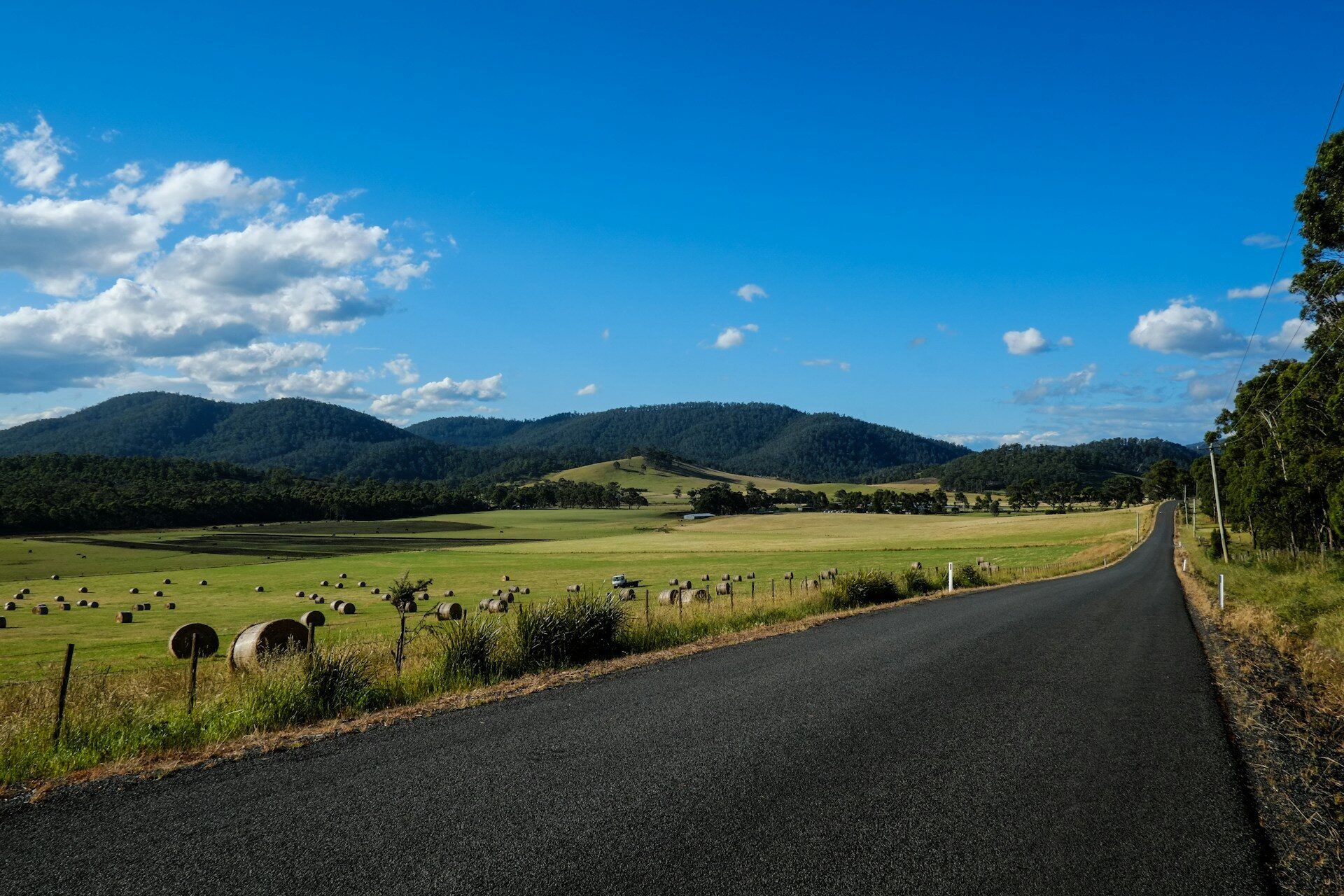Solar panel installation in Huon Valley, Tasmania
